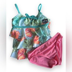Kids bathing suit 2 piece tank and bottoms